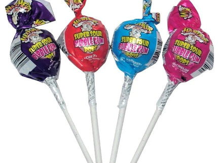 WARHEADS SUPER SOUR BUBBLE GUM POP 21 GR. - Willy Be Smart