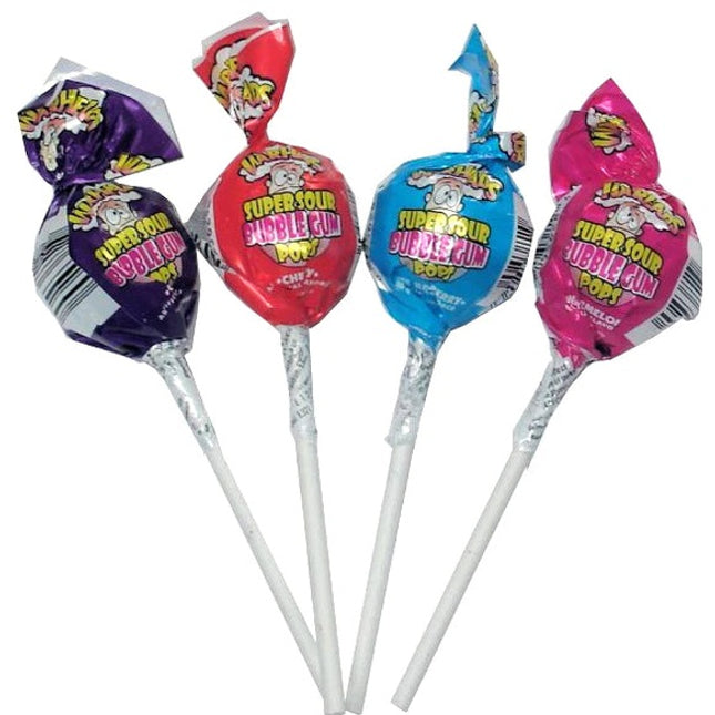 WARHEADS SUPER SOUR BUBBLE GUM POP 21 GR. - Willy Be Smart
