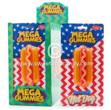 MEGA GUMMIES AMERICAN HOTDOG 120 GR.