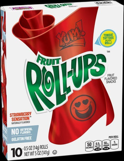 ROLLUPS STRAWBERRY 141 GR.