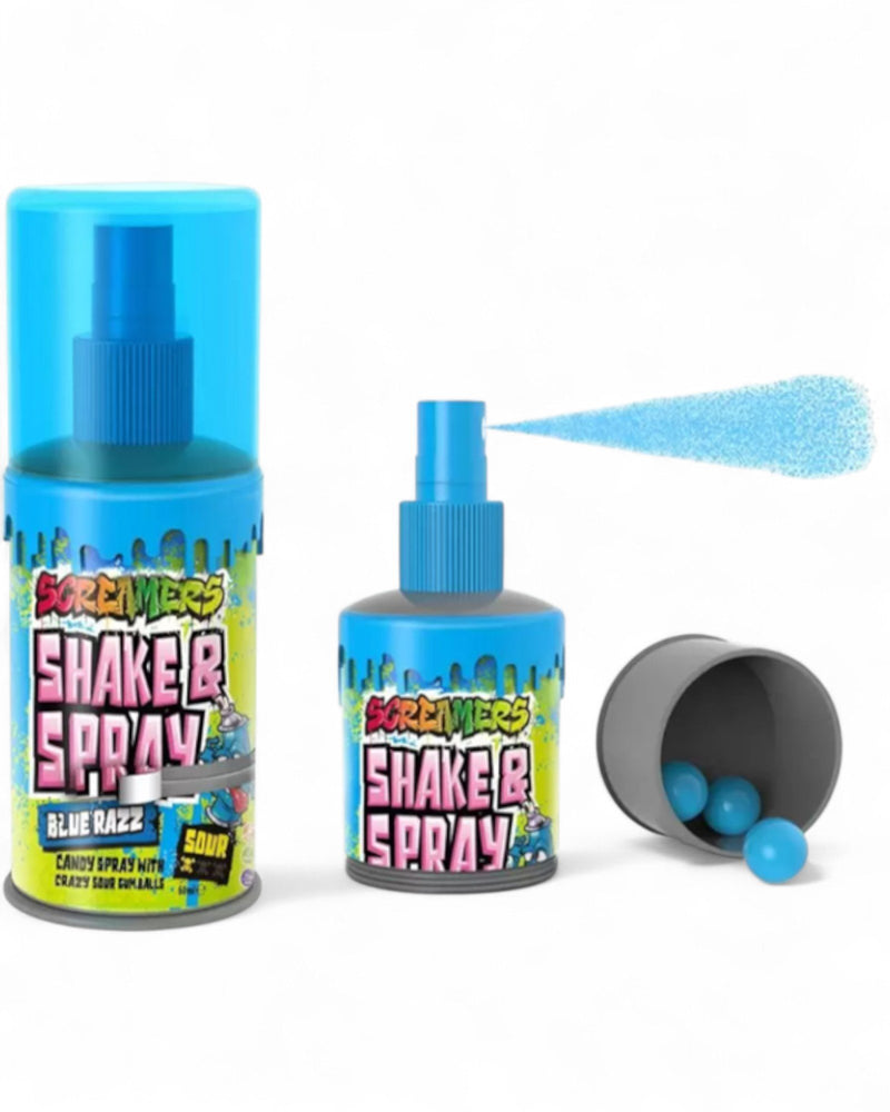 ZED SHAKE  SPRAY BLUE RAZZ CARAMELLE