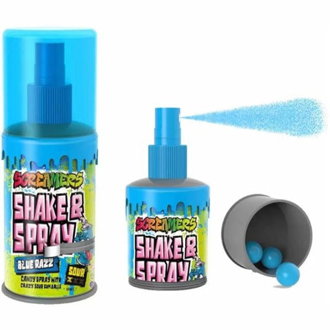 ZED SHAKE  SPRAY BLUE RAZZ CARAMELLE