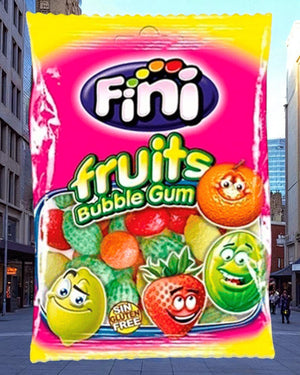 FRUITS BUBBLE GUM 75G