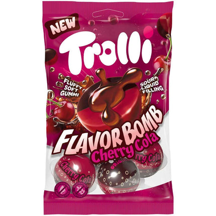 TROLLI FLAVOR BOMB CHERRY COLA 3D 75 GR.