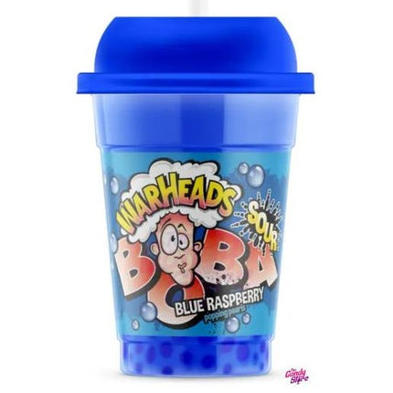 WARHEADS BOBA SOUR BLUE RASPBERRY 400 ML.