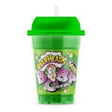 WARHEADS BOBA SOUR GREEN APPLE 400 ML.