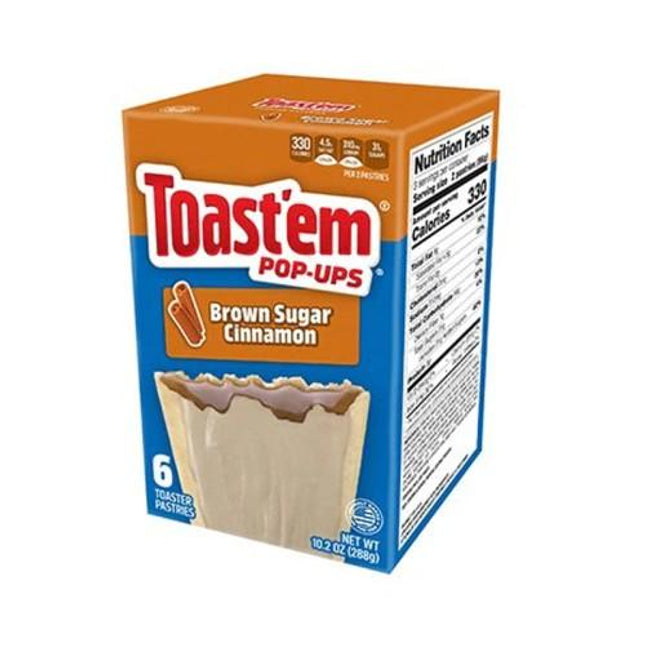 TOASTEM BROWN SUGAR CINNAMON 288 GR.