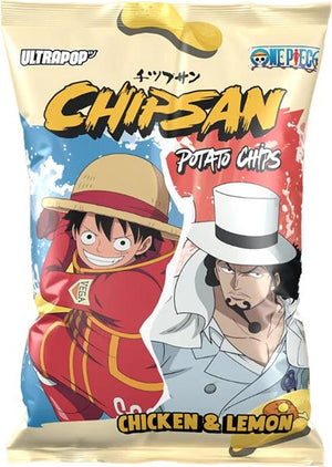 CHIPSAN ONE PIECE LUFFY VS LUCCI  POLLO E LIMONE