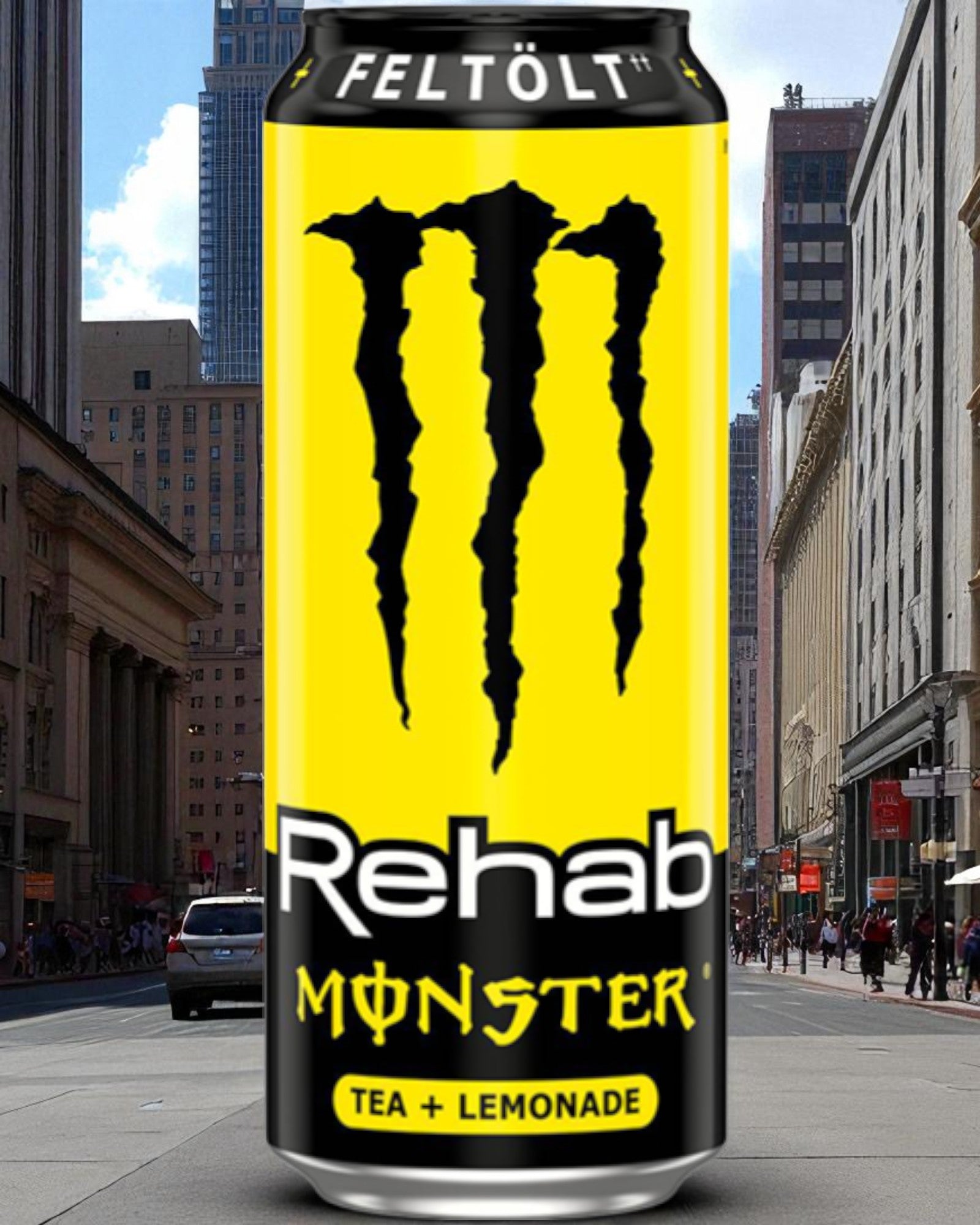 MONSTER REHAB LEMONADE 500ML