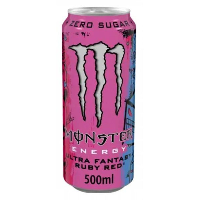 MONSTER ULTRA FANTASY RUBY RED 500 ML.