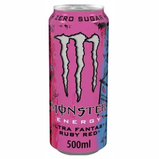 MONSTER ULTRA FANTASY RUBY RED 500 ML.