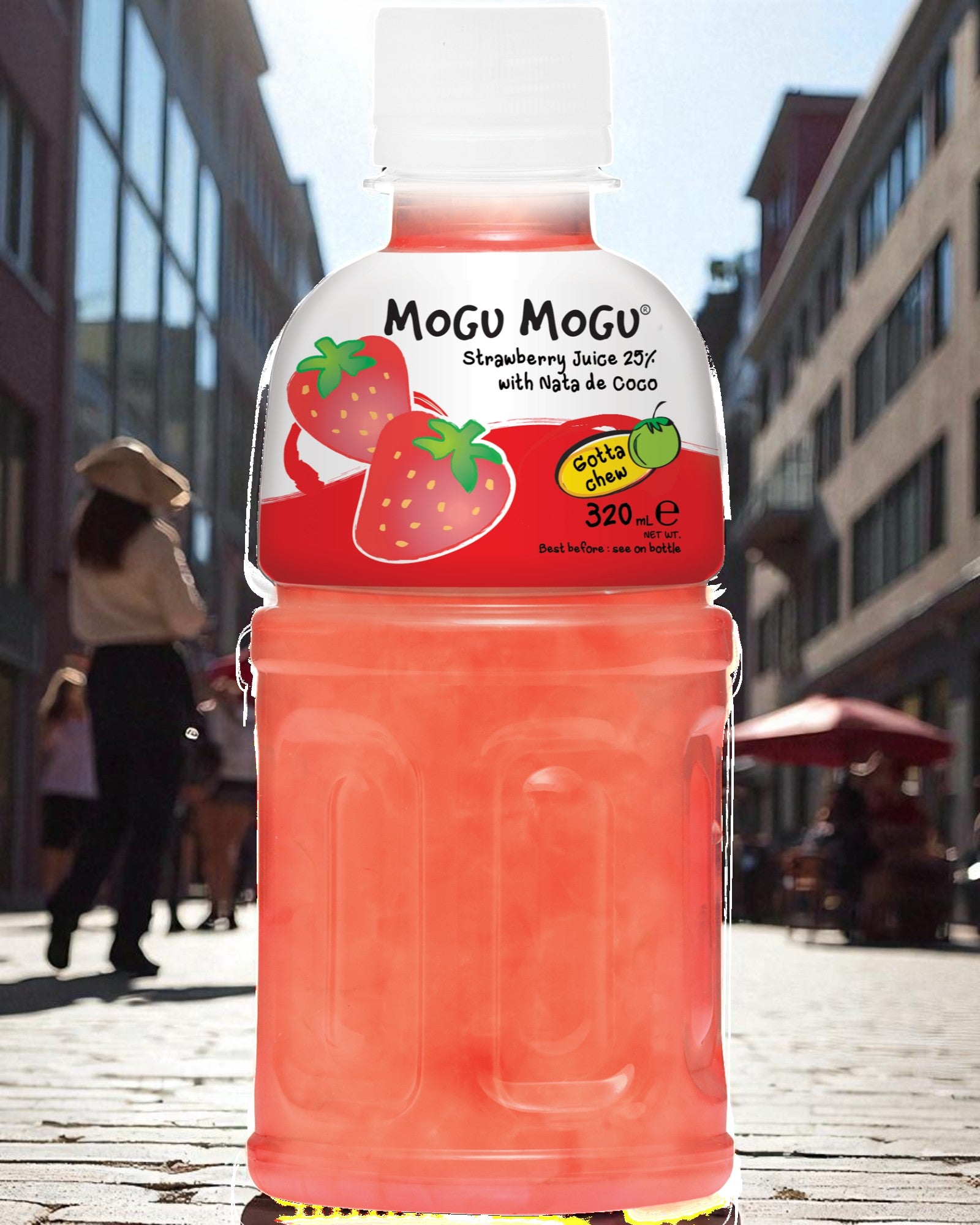 MOGU MOGU 320ML FRAGOLA