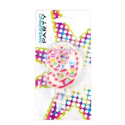 CANDELINA HAPPY BIRTHDAY N.9