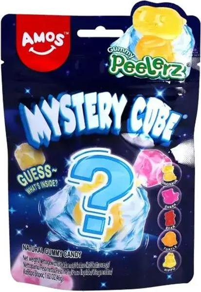 AMOS PEELERZ GUMMY MYSTERY CUBE 65GR - Willy Be Smart