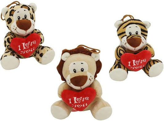 ANIMALE PELUCHE CON CUORE SAN VALENTINO - Willy Be Smart