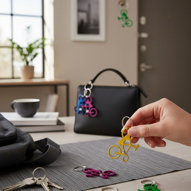 APRIBOTTIGLIA PORTACHIAVI BIKE - Willy Be Smart