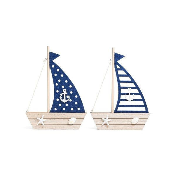 BARCA A VELA IN LEGNO DESIGN - Willy Be Smart