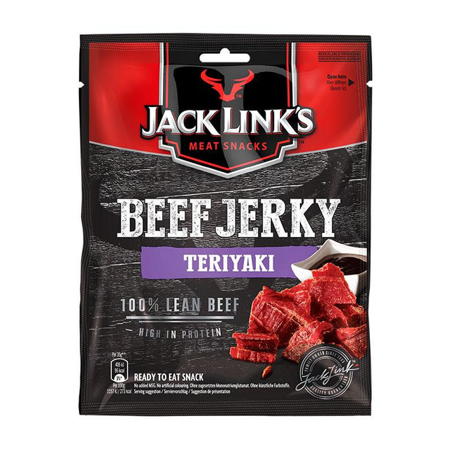 BEEF JERKY 25GR TERIYAKI - Willy Be Smart