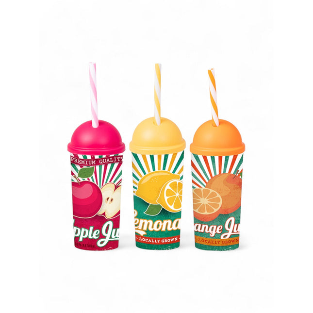 BICCHIERE CON CANNUCCIA 470ML - Willy Be Smart