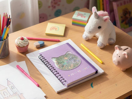 BLOCK NOTES A5 CAT - Willy Be Smart