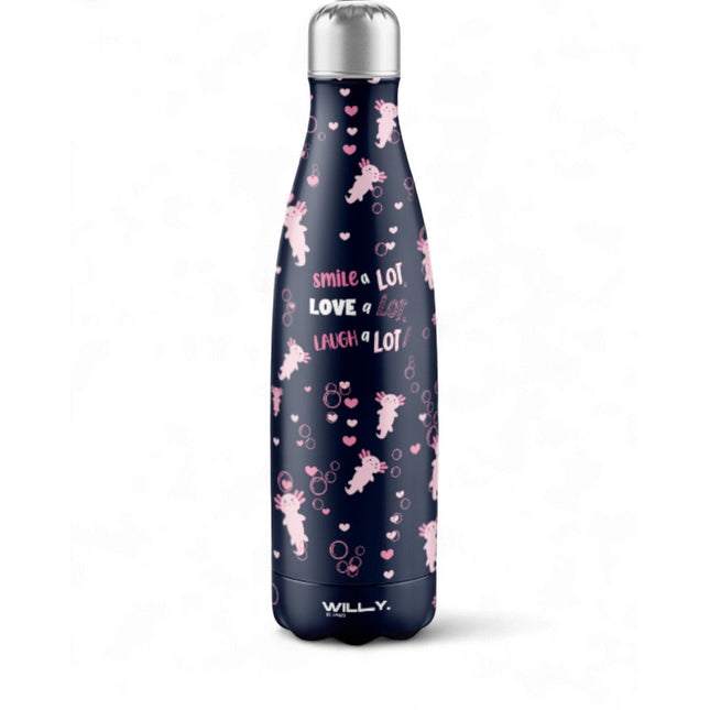 BORRACCIA IN ACCIAIO AXLOTL 500ML - Willy Be Smart