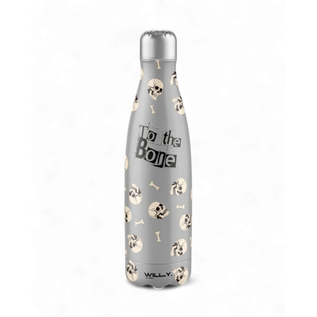 BORRACCIA IN ACCIAIO SKULL 500ML - Willy Be Smart