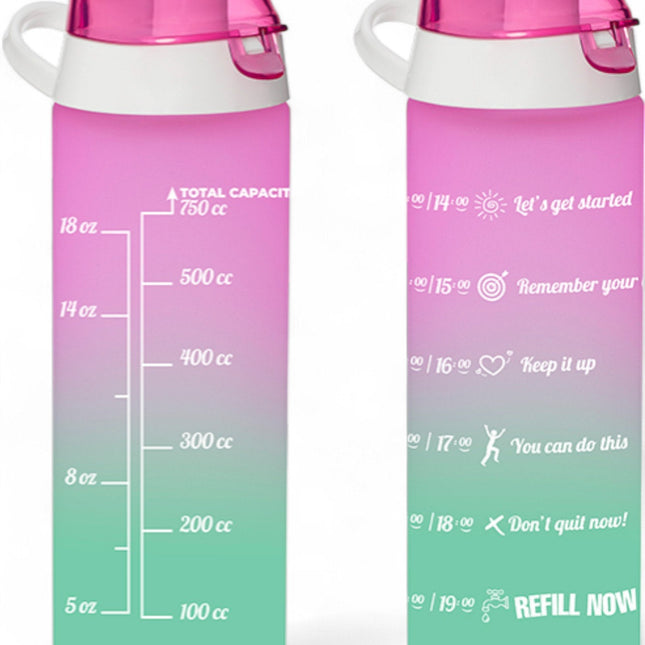 BORRACCIA ROSA VERDE 750ML - Willy Be Smart