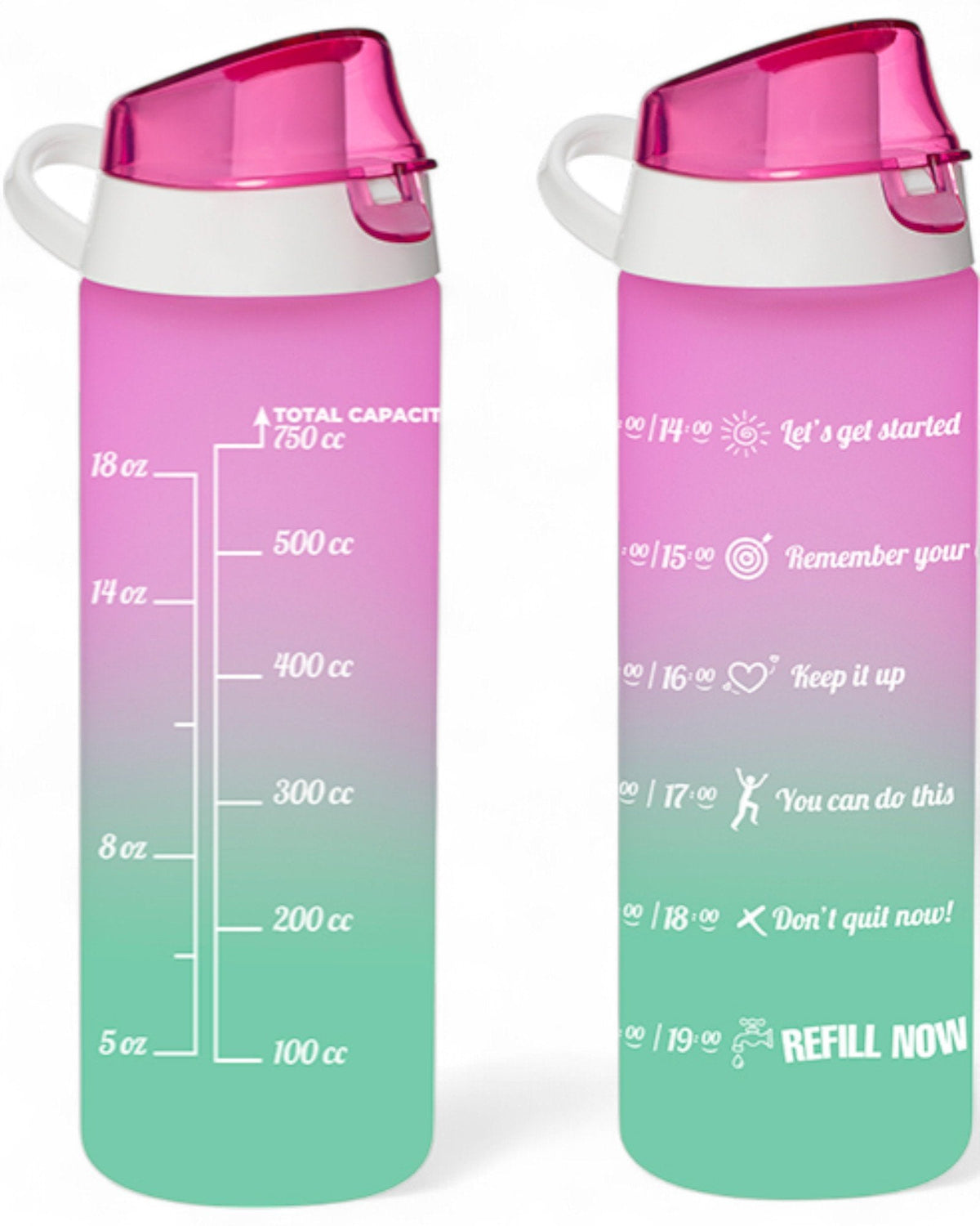 BORRACCIA ROSA VERDE 750ML - Willy Be Smart