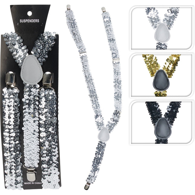 BRETELLE PARTY PAILLETTES - Willy Be Smart