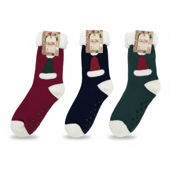 CALZINI ANTISCIVOLO WOMEN XMAS - Willy Be Smart