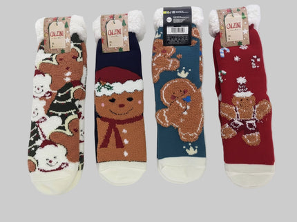 CALZINI ANTISCIVOLO WOMEN XMAS - Willy Be Smart