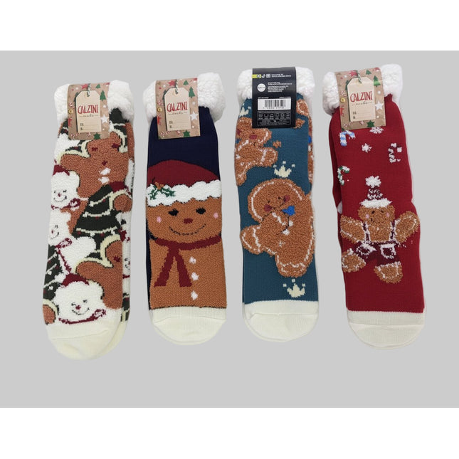 CALZINI ANTISCIVOLO WOMEN XMAS - Willy Be Smart