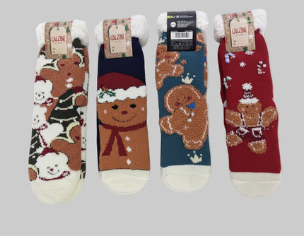 CALZINI ANTISCIVOLO WOMEN XMAS - Willy Be Smart