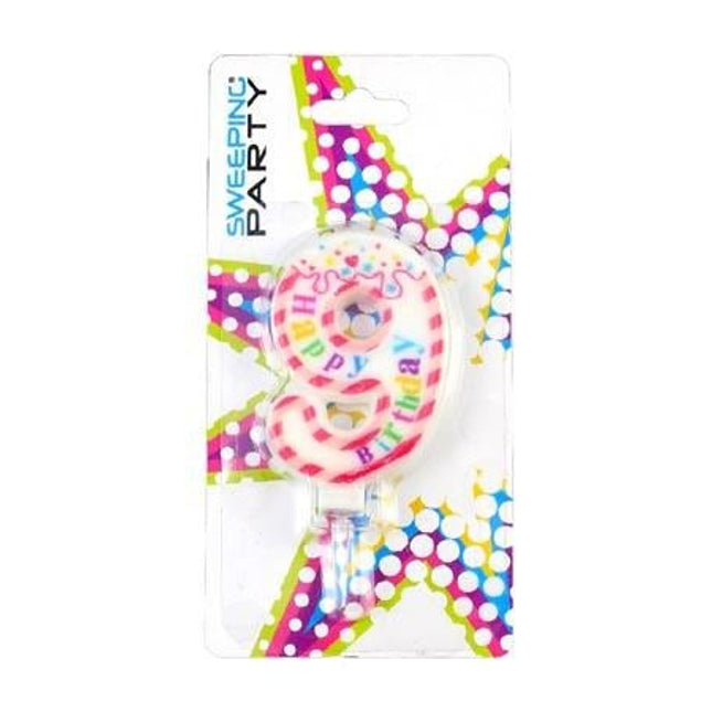 CANDELINA HAPPY BIRTHDAY N.9 - Willy Be Smart