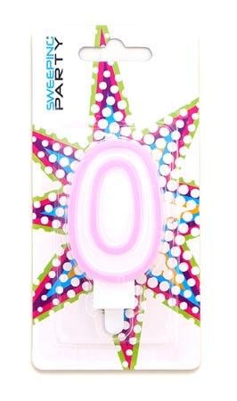 CANDELINA NR. 0 ROSA - Willy Be Smart