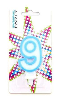 CANDELINA NR.9 CELESTE - Willy Be Smart