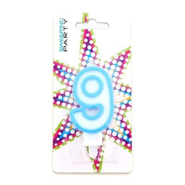 CANDELINA NR.9 CELESTE - Willy Be Smart