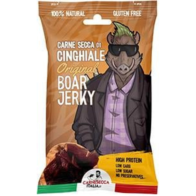 CARNE SECCA DI CINGHIALE 25 GR. - Willy Be Smart