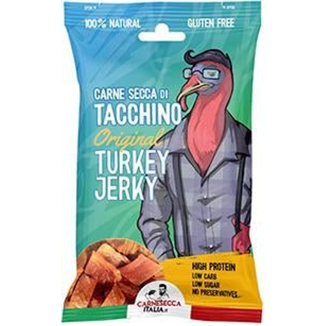 CARNE SECCA DI TACCHINO 25 GR. - Willy Be Smart
