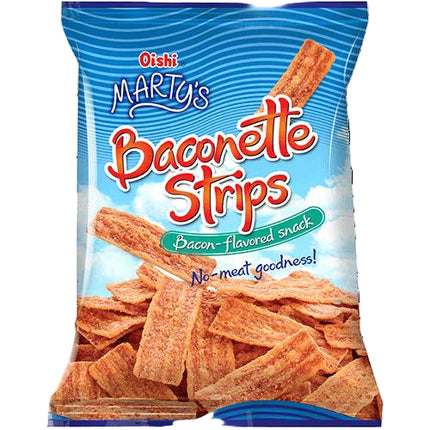 CHIPS BACONETTE STRIPS GUSTO BACON 90 GR. - Willy Be Smart
