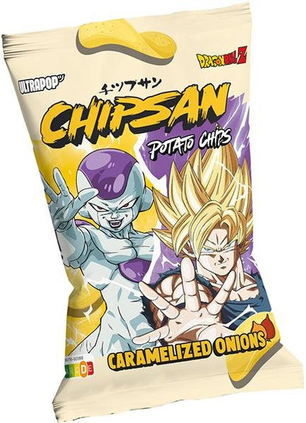CHIPSAN GOKU VS FREEZER CIPOLLA CARAMELLATA - Willy Be Smart