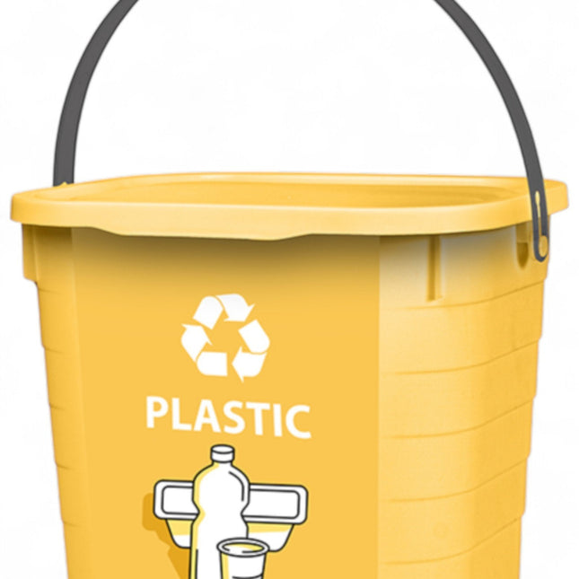 CONTENITORE PER DIFFERENZIATA PLASTIC 7,3L - Willy Be Smart