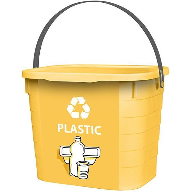 CONTENITORE PER DIFFERENZIATA PLASTIC 7,3L - Willy Be Smart