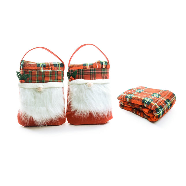 COPERTA CON BORSA XMAS - Willy Be Smart