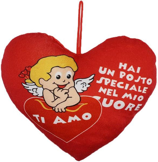 CUORE PELUCHE SAN VALENTINO - Willy Be Smart