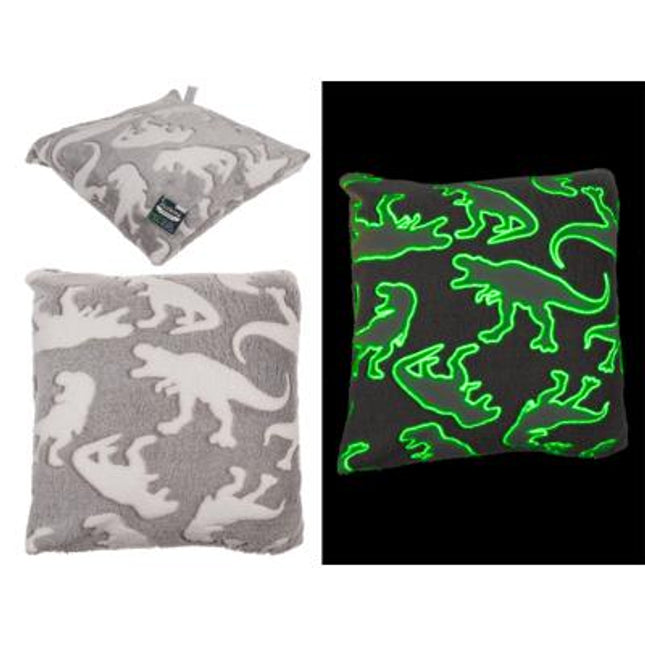 CUSCINO CHE SI ILLUMINA AL BUIO DINOSAURO - Willy Be Smart