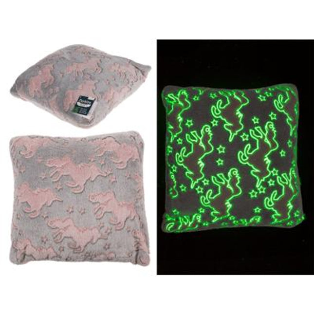 CUSCINO CHE SI ILLUMINA AL BUIO UNICORNO - Willy Be Smart