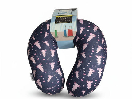 CUSCINO COLLO VIAGGIO AXOLOTL - Willy Be Smart
