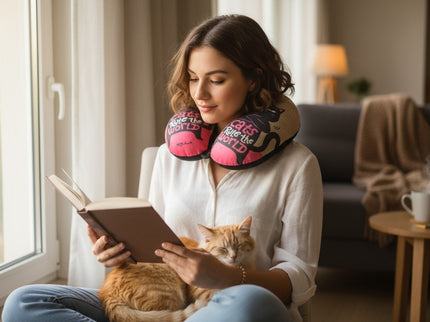 CUSCINO COLLO VIAGGIO CAT - Willy Be Smart