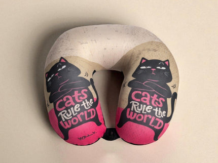 CUSCINO COLLO VIAGGIO CAT - Willy Be Smart